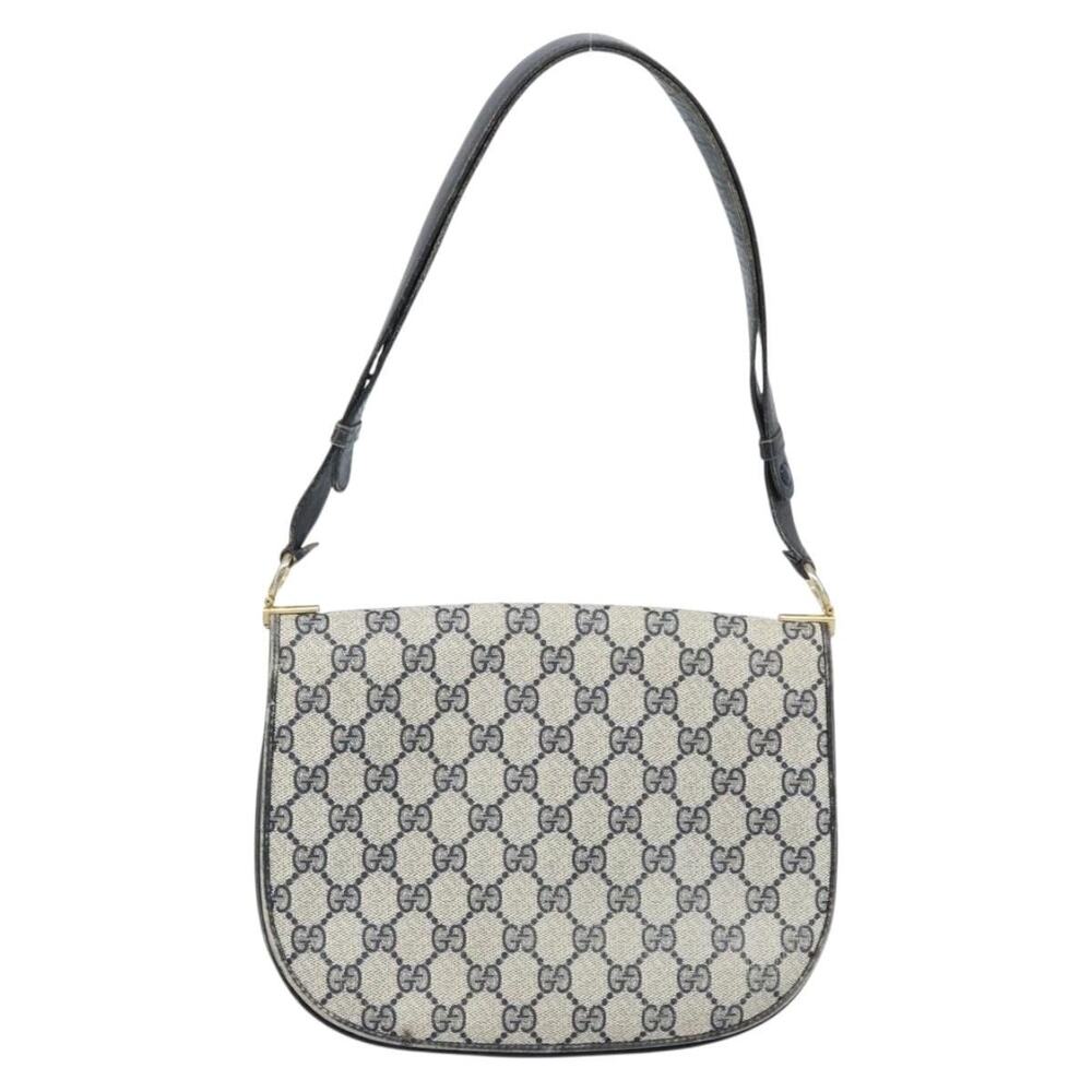 Gucci GG Supreme Shoulder Bag Navy